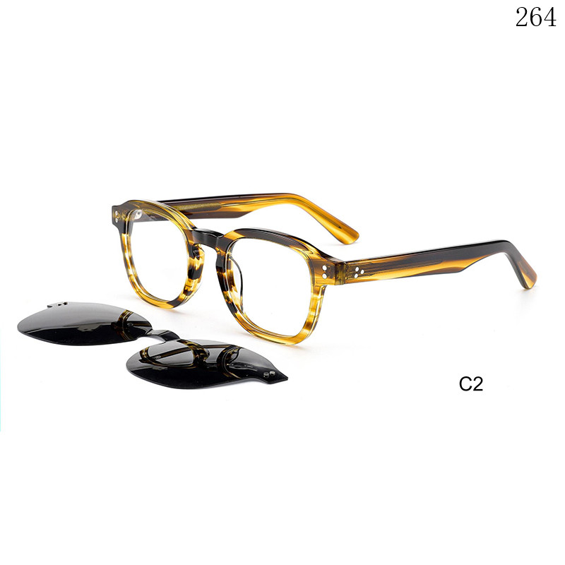 Dachuan Optical M1115S China Supplier New Fashion Clip On Optical Eyewear with Unisex Design (9)