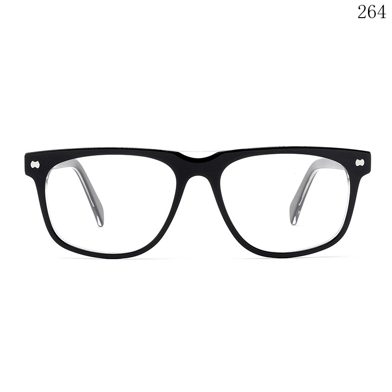 Dachuan Optical M1130S China Supplier Trendy Shapes Clip On Spectacle Frames with Custom Made  (2)