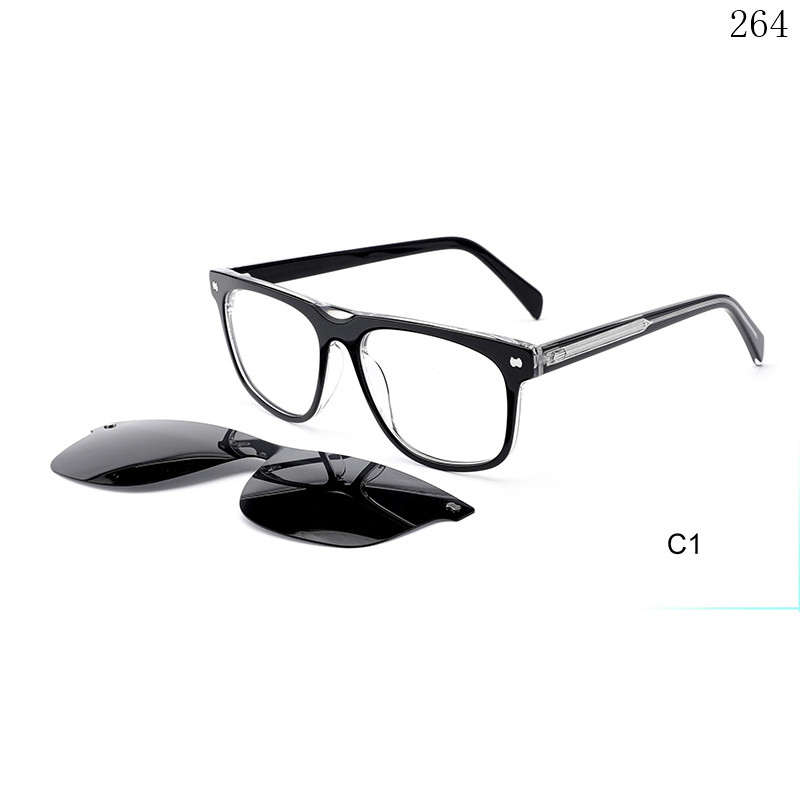 Dachuan Optical M1130S China Supplier Trendy Shapes Clip On Spectacle Frames with Custom Made  (8)