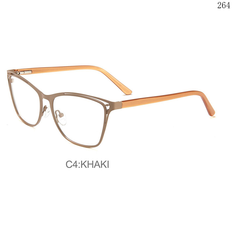 Dachuan Optical RP9005 China Supplier Colorful Design Metal Eyewear Frames with Cateye Frame (8)