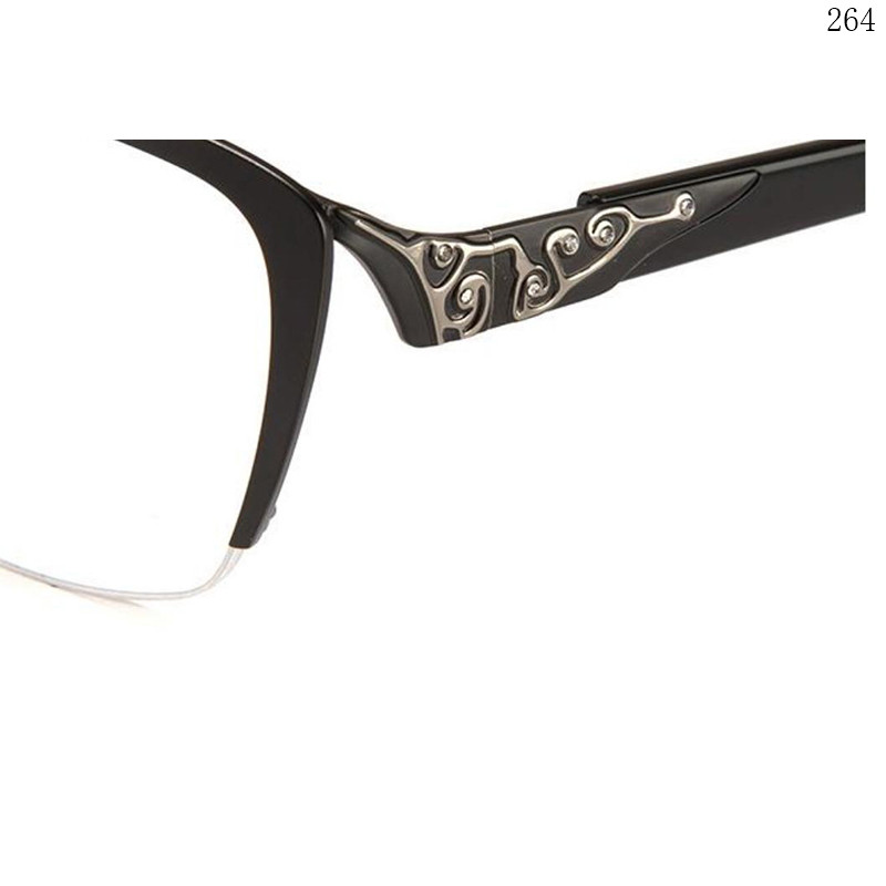 Dachuan Optical RP9010 China Supplier Fashion Style Metal Eyewear Frames with Cateye Frame (5)