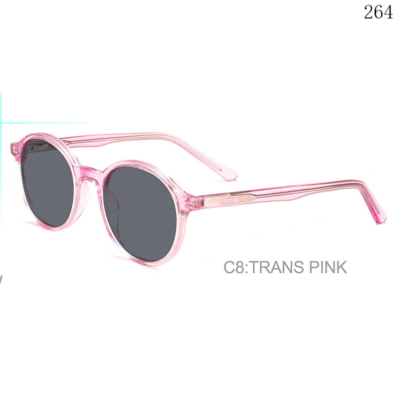 Dachuan Optical S2112 China Supplier Fashion Design Children Sunglass Frame  with Transparent Color (13)