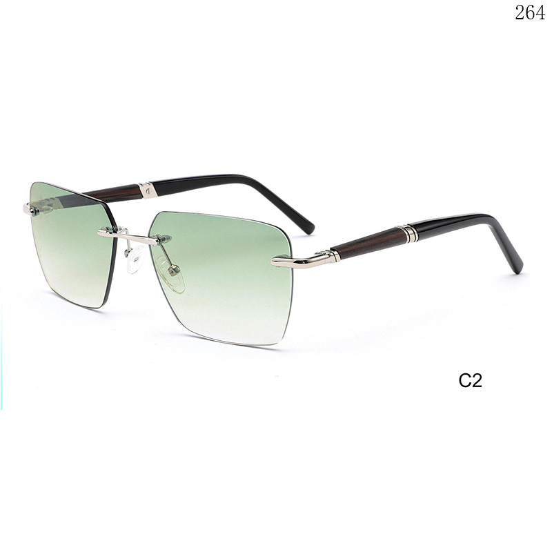 Dachuan Optical S25632 China Supplier Most Popular  Rimless Shades Sunglasses with New Arrivals (7)