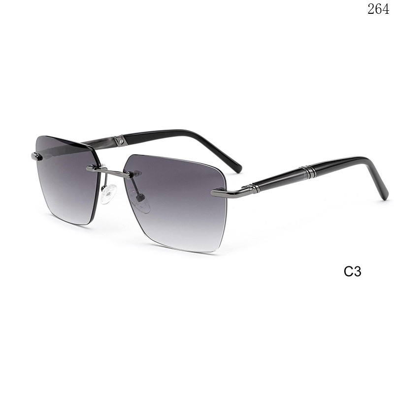 Dachuan Optical S25632 China Supplier Most Popular  Rimless Shades Sunglasses with New Arrivals (8)