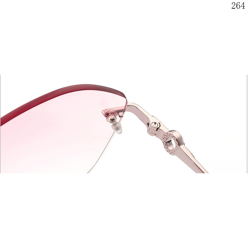 Dachuan Optical S25636 China Supplier Best Sale Rimless Shades Sunglasses with New Design (5)