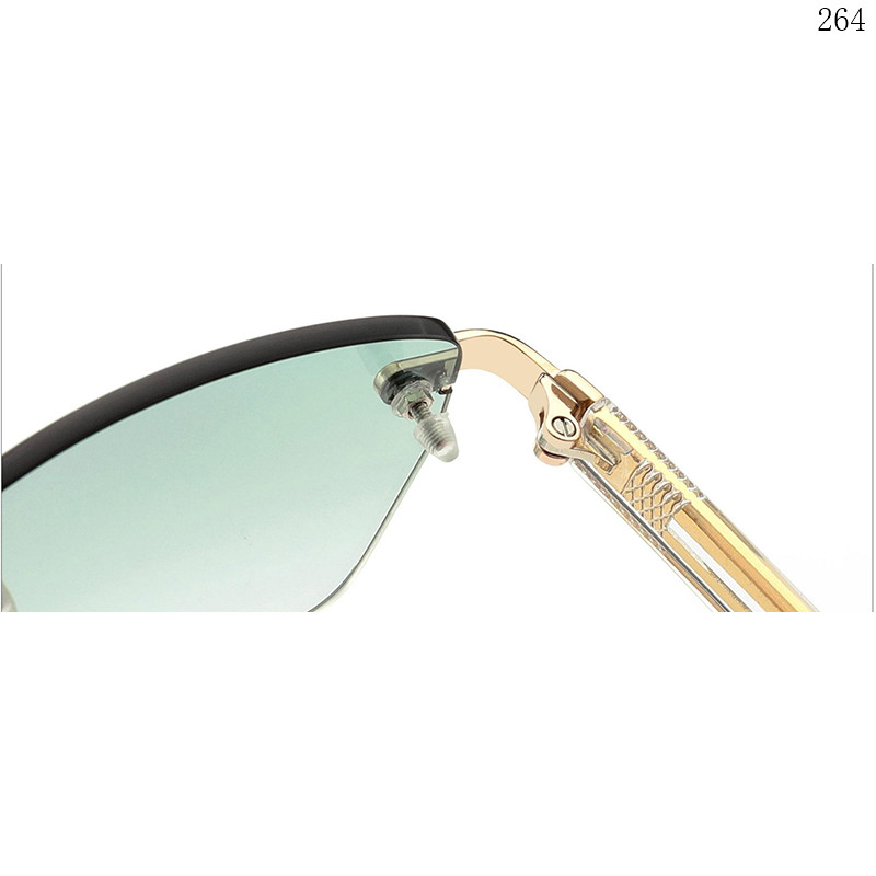 Dachuan Optical S25649 China Supplier Good Quality Rimless Shades Sun Glasses with Custom Orders (5)